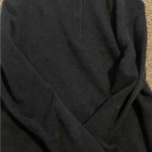 Men's Calvin Klein Black quarter zip